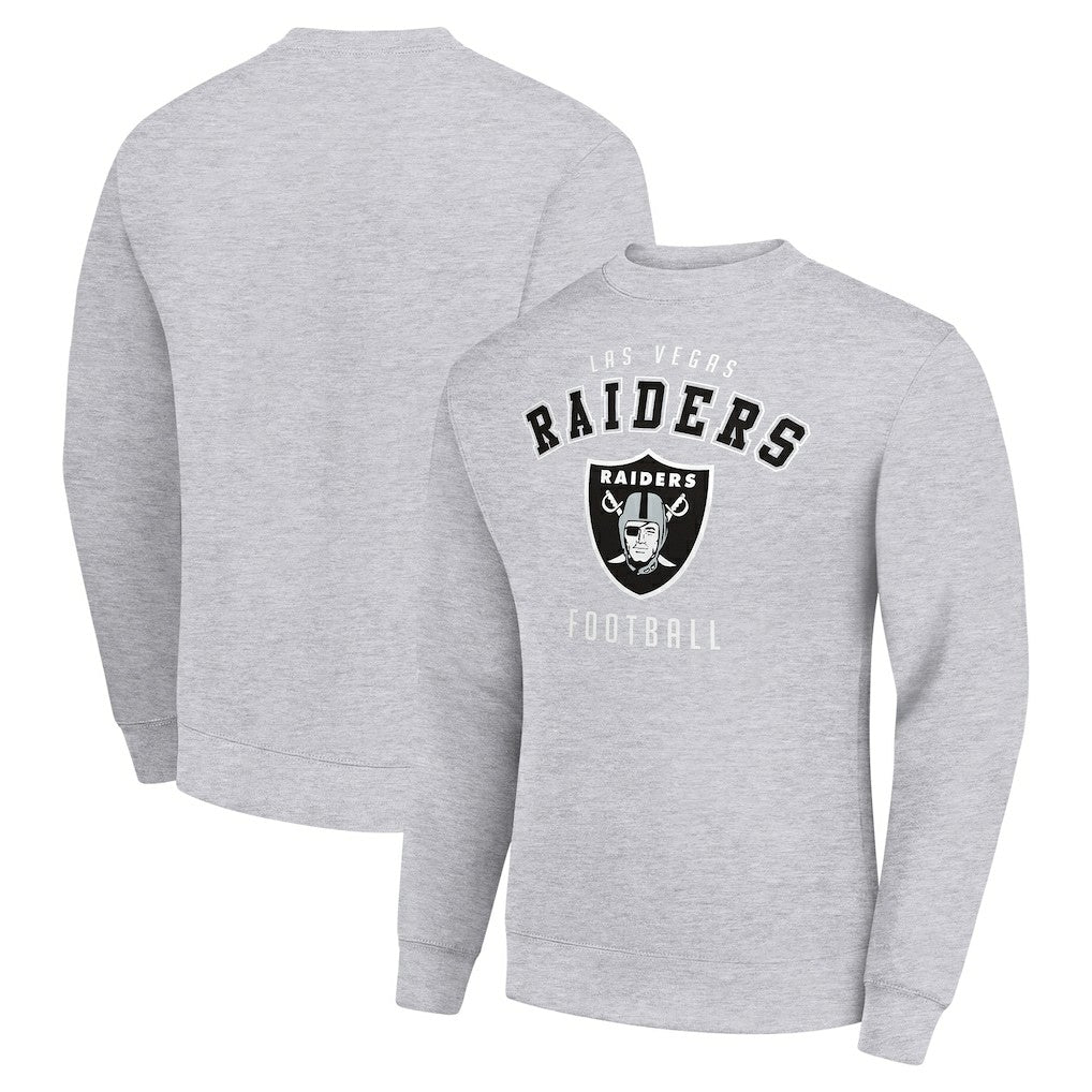 NFL Las Vegas Raiders Starter Team Logo Pullover Sweatshirt