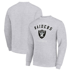 NFL Las Vegas Raiders Starter Team Logo Pullover Sweatshirt