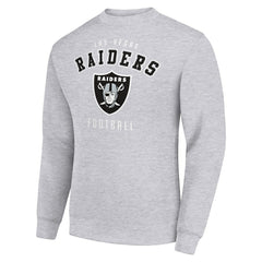 NFL Las Vegas Raiders Starter Team Logo Pullover Sweatshirt
