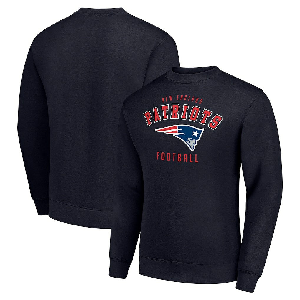 NFL New England Patriots Starter Team Logo Pullover Sweatshirt