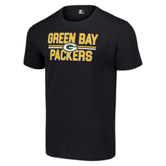 NFL Green Bay Packers Starter Team Mesh Print Graphic T-Shirt