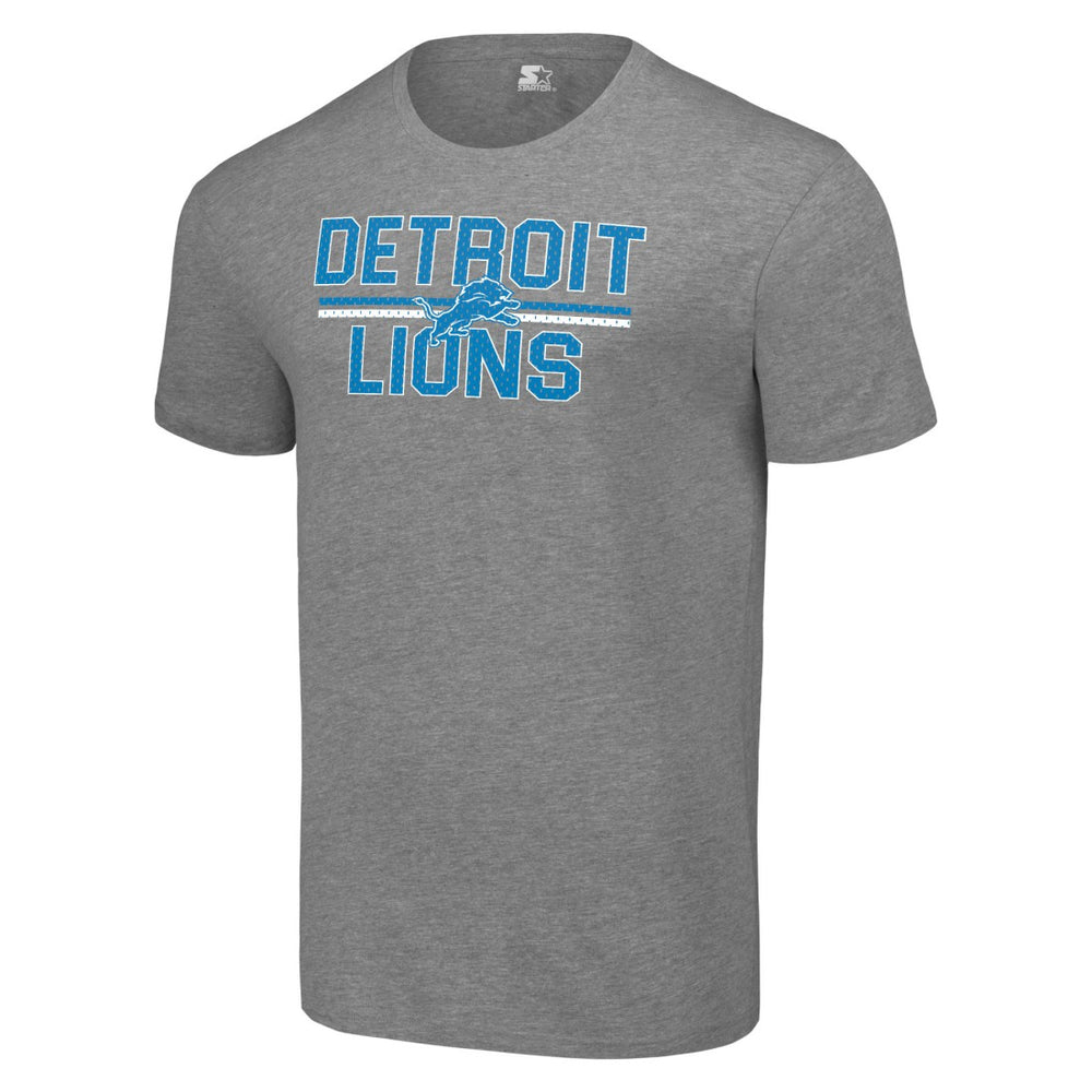 NFL Detroit Lions Starter Team Mesh Print Graphic T-Shirt