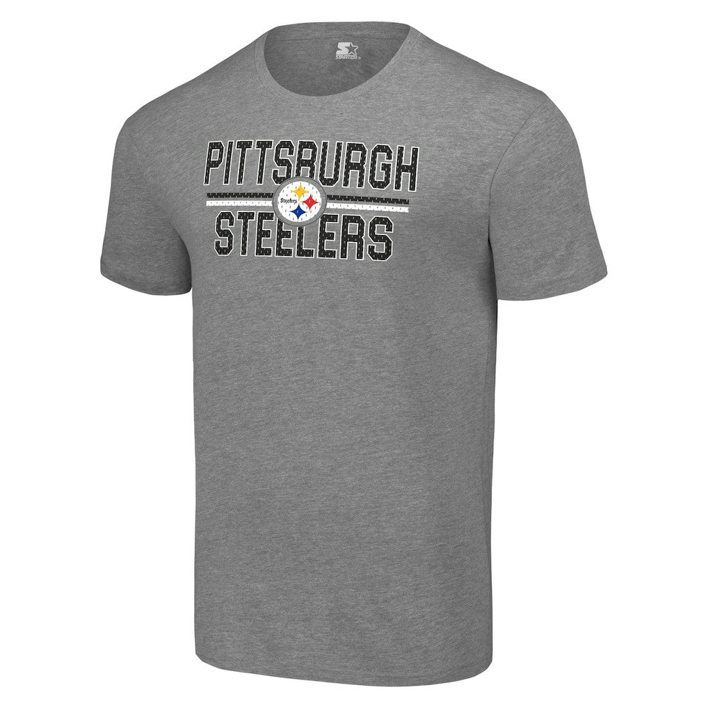 NFL Pittsburgh Steelers Starter Team Mesh Print Graphic T-Shirt