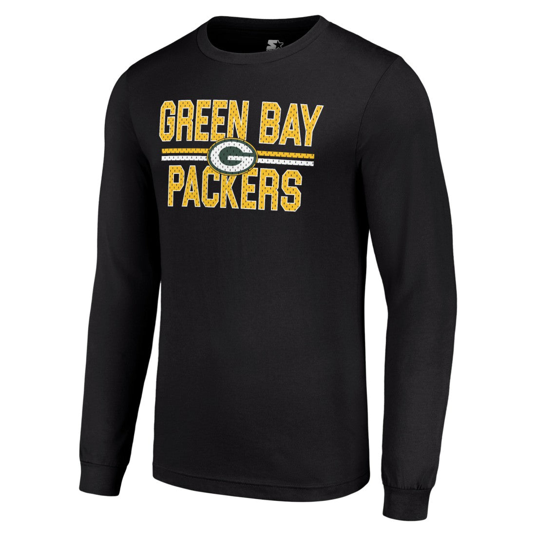 NFL Green Bay Packers Starter Team Mesh Print Graphic Long Sleeve T-Shirt