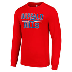 NFL Buffalo Bills Starter Team Mesh Print Graphic Long Sleeve T-Shirt