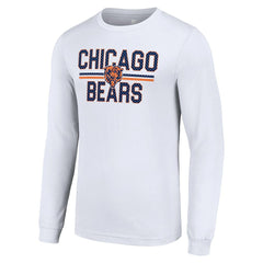 NFL Chicago Bears Starter Team Mesh Print Graphic Long Sleeve T-Shirt