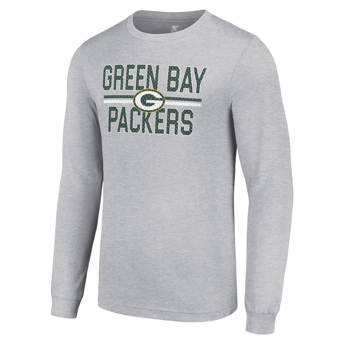 NFL Green Bay Packers Starter Team Mesh Print Graphic Long Sleeve T-Shirt