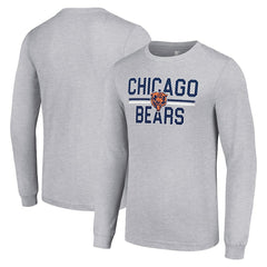NFL Chicago Bears Starter Team Mesh Print Graphic Long Sleeve T-Shirt
