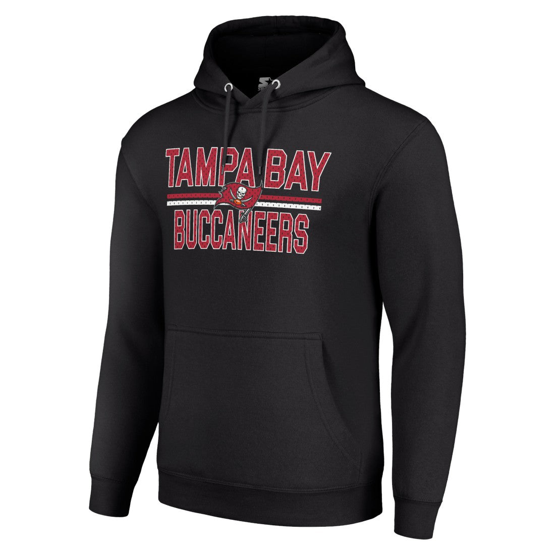 NFL Tampa Bay Buccaneers Starter Unisex Team Mesh Print Graphic Tri-Blend Pullover Hoodie