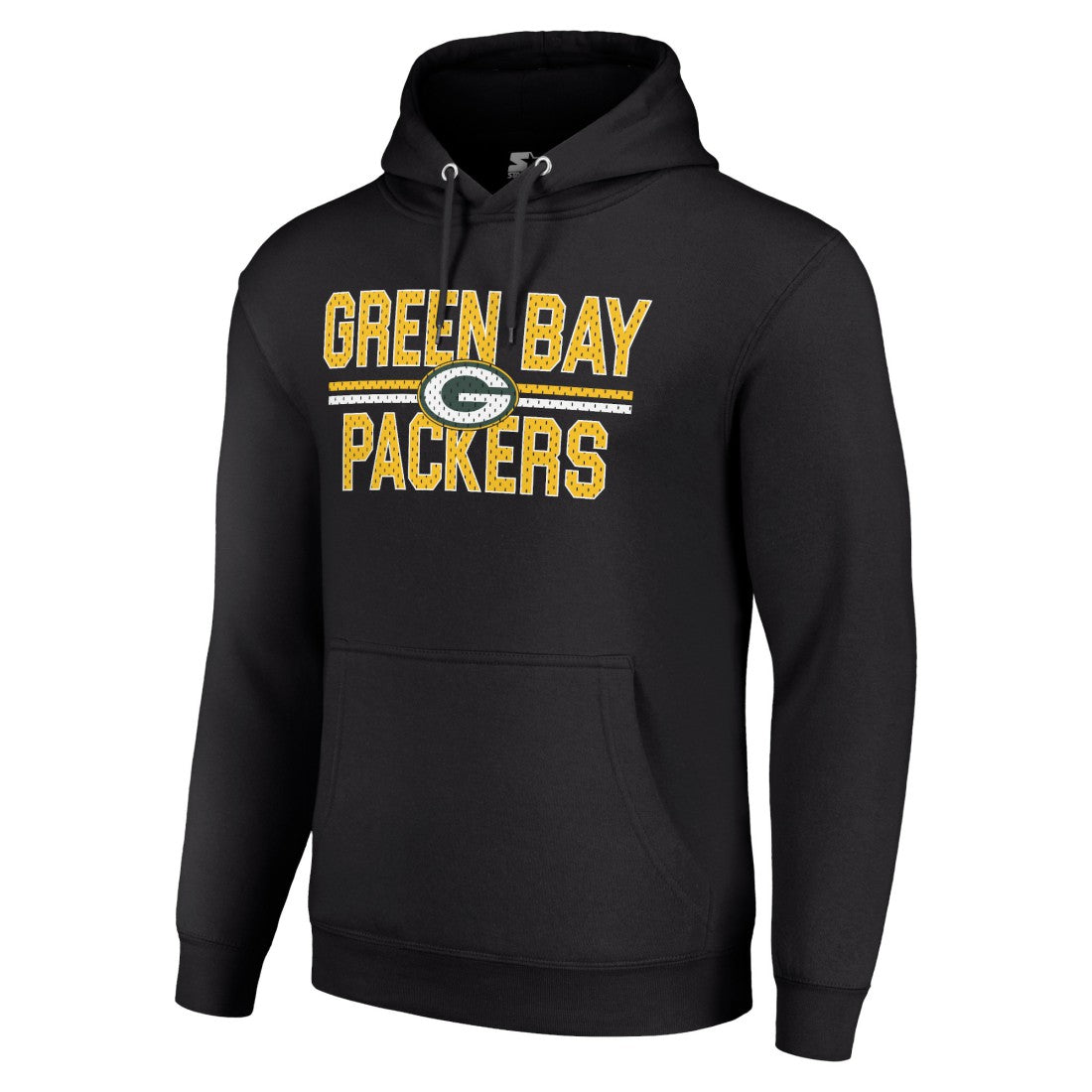 NFL Green Bay Packers Starter Unisex Team Mesh Print Graphic Tri-Blend Pullover Hoodie