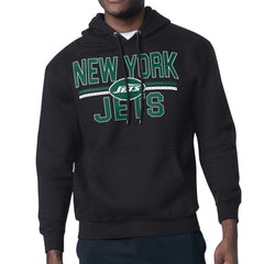 NFL New York Jets Starter Unisex Team Mesh Print Graphic Tri-Blend Pullover Hoodie