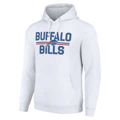 NFL Buffalo Bills Starter Unisex Team Mesh Print Graphic Tri-Blend Pullover Hoodie