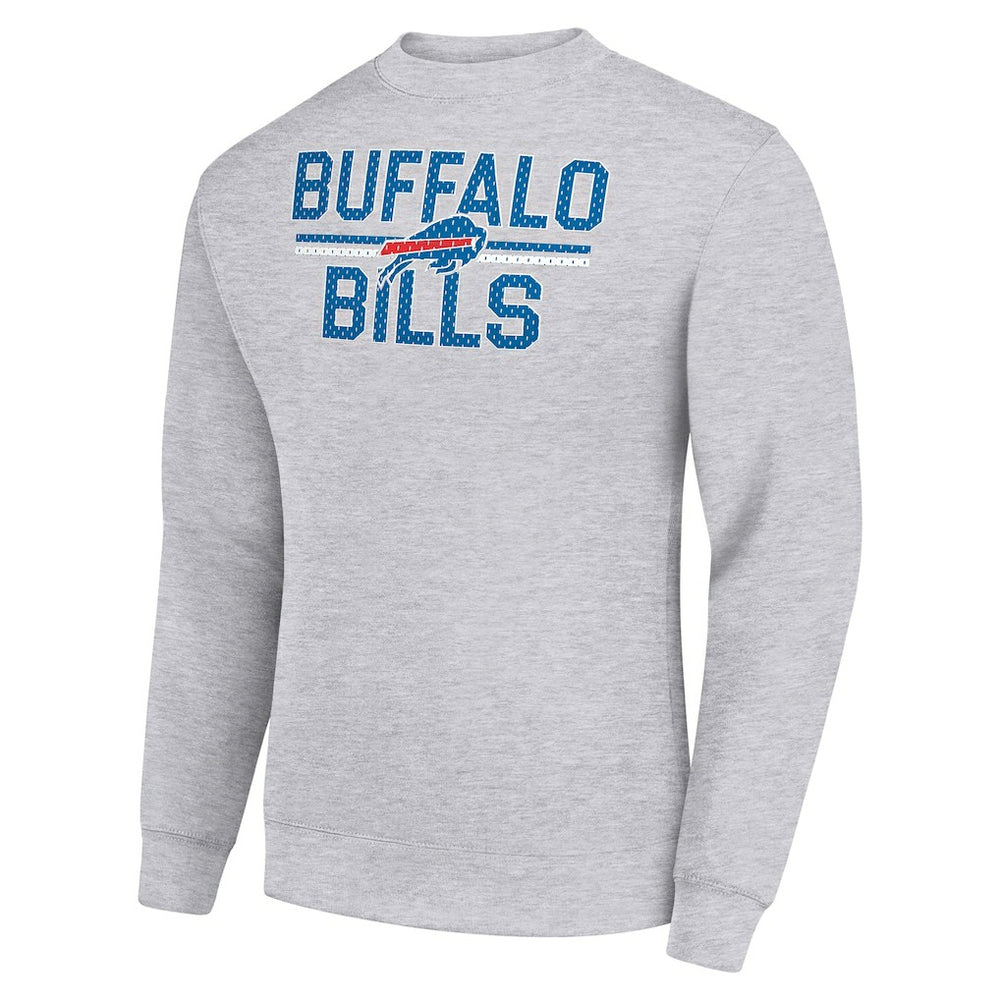 NFL Buffalo Bills Starter Team Mesh Print Graphic Pullover Sweatshirt