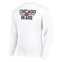 NFL Chicago Bears Starter Team Mesh Print Graphic Pullover Sweatshirt