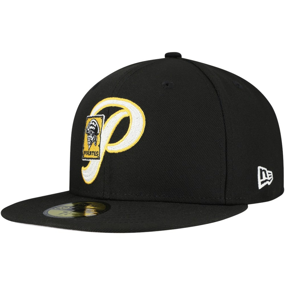 Pittsburgh Pirates  Duo Logo 2.0 59FIFTY Fitted Hat - Black | New Era