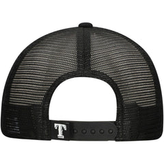 Texas Rangers Retro Bold A-Frame Trucker 9FORTY Adjustable Hat - Black | New Era