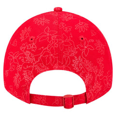 Washington Nationals Women's Tonal Floral 9TWENTY Adjustable Hat - Red | New Era