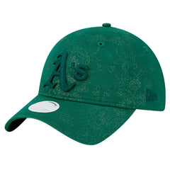 Athletics Women's Tonal Floral 9TWENTY Adjustable Hat - Green | New Era