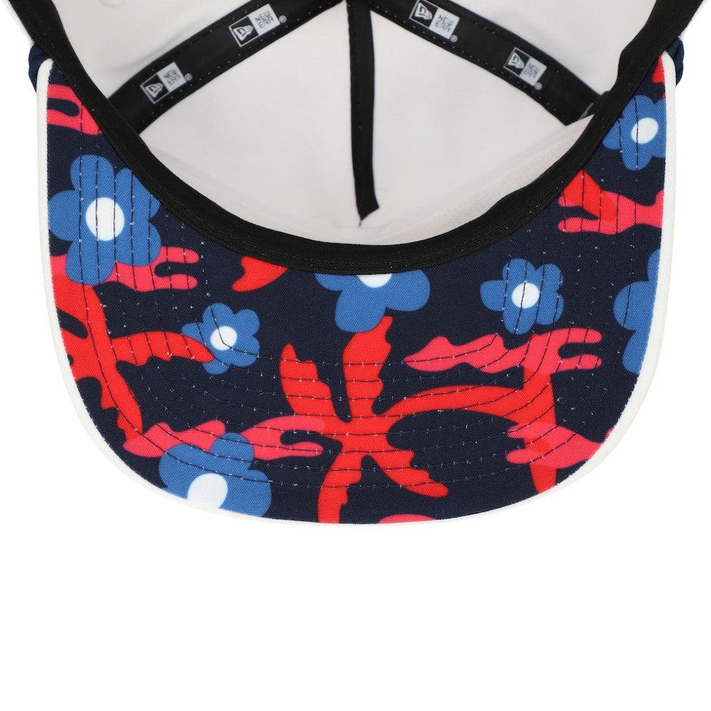 Boston Red Sox Paradise Golfer Adjustable Hat - White | New Era