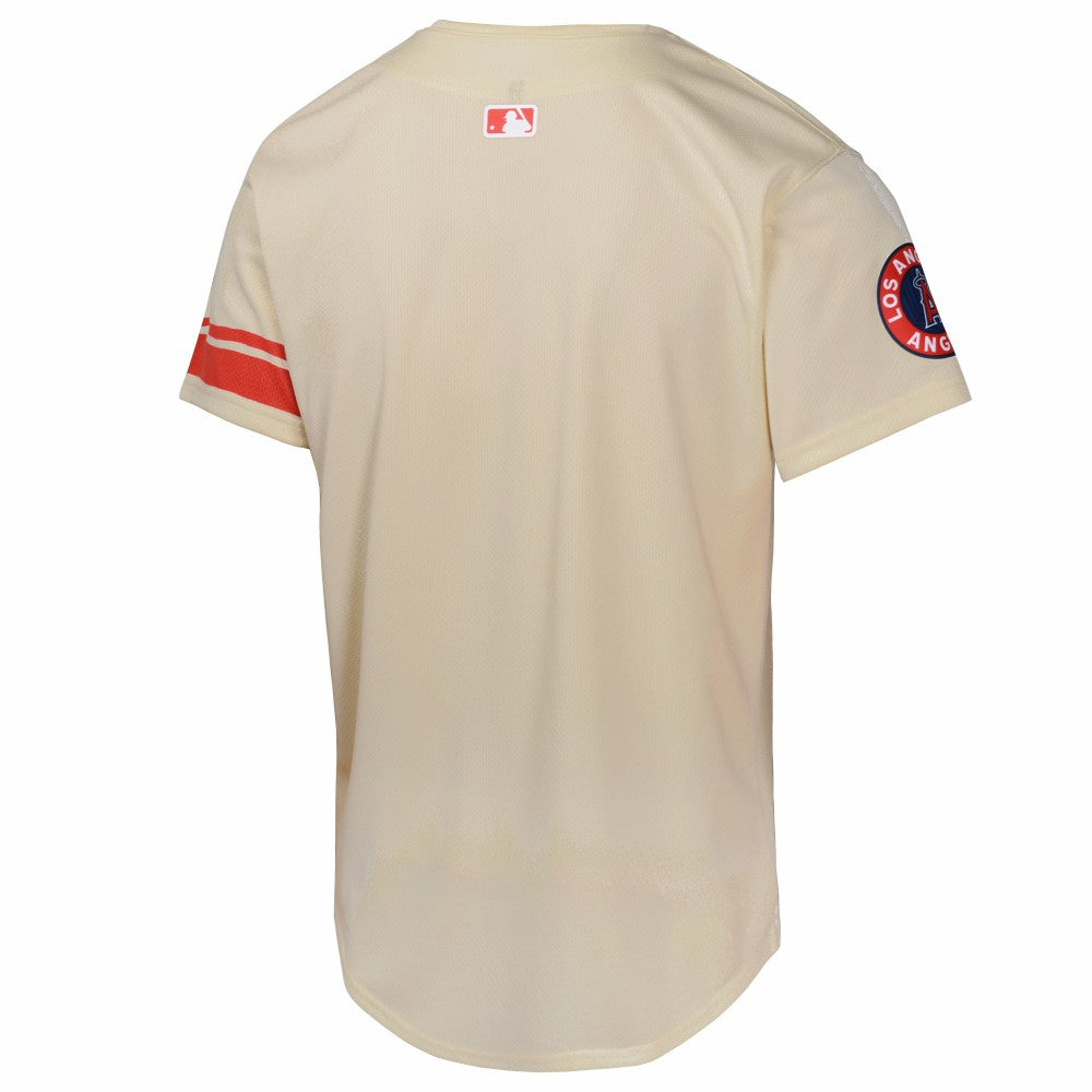 Los Angeles Angels Youth City Connect Limited Jersey - Cream | Nike