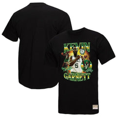 Kevin Garnett Boston Celtics Collage T-Shirt - Black | Mitchell & Ness sale