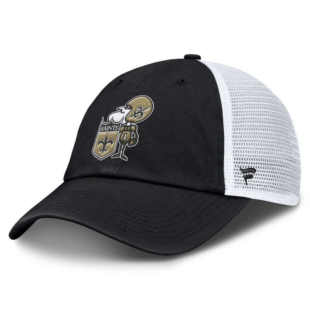 NFL New Orleans Saints Basic Vintage Trucker Adjustable Hat