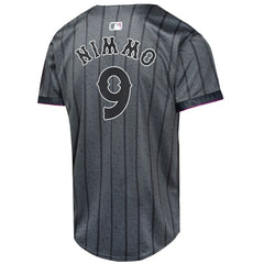Brandon Nimmo New York Mets Youth 2024 City Connect Limited Player Jersey - Graphite | Nike