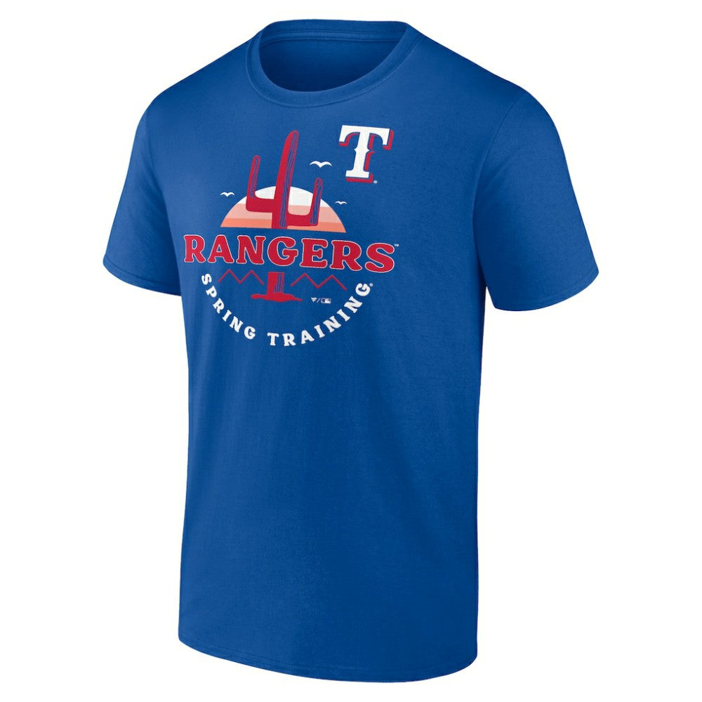 Texas Rangers MLB Spring Training Sunrise T-Shirt - Royal