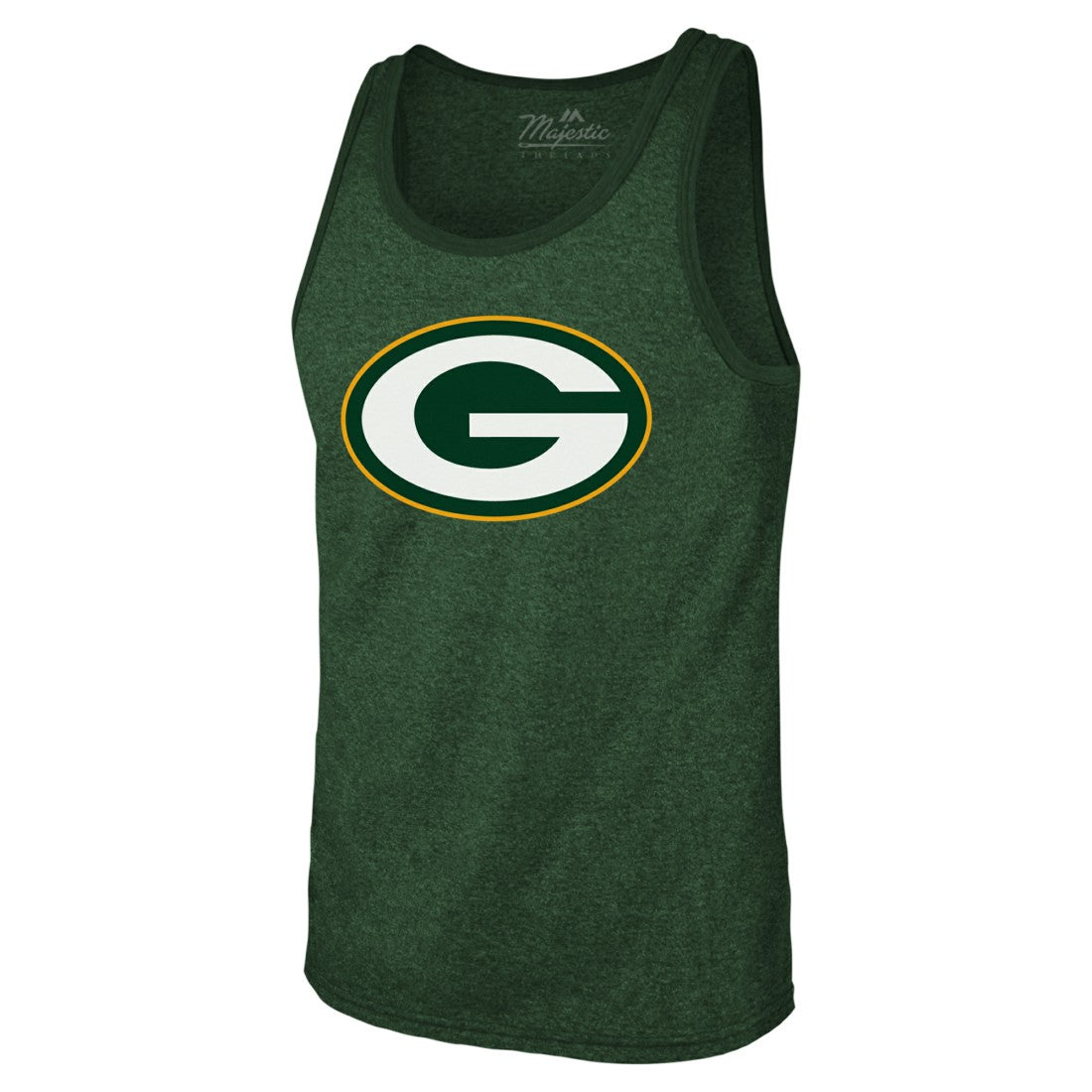 NFL Green Bay Packers Jordan Love  Majestic Threads Tri-Blend Player Name & Number Tank Top