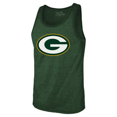 NFL Green Bay Packers Jordan Love  Majestic Threads Tri-Blend Player Name & Number Tank Top