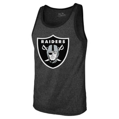 NFL Las Vegas Raiders Maxx Crosby  Majestic Threads Tri-Blend Player Name & Number Tank Top