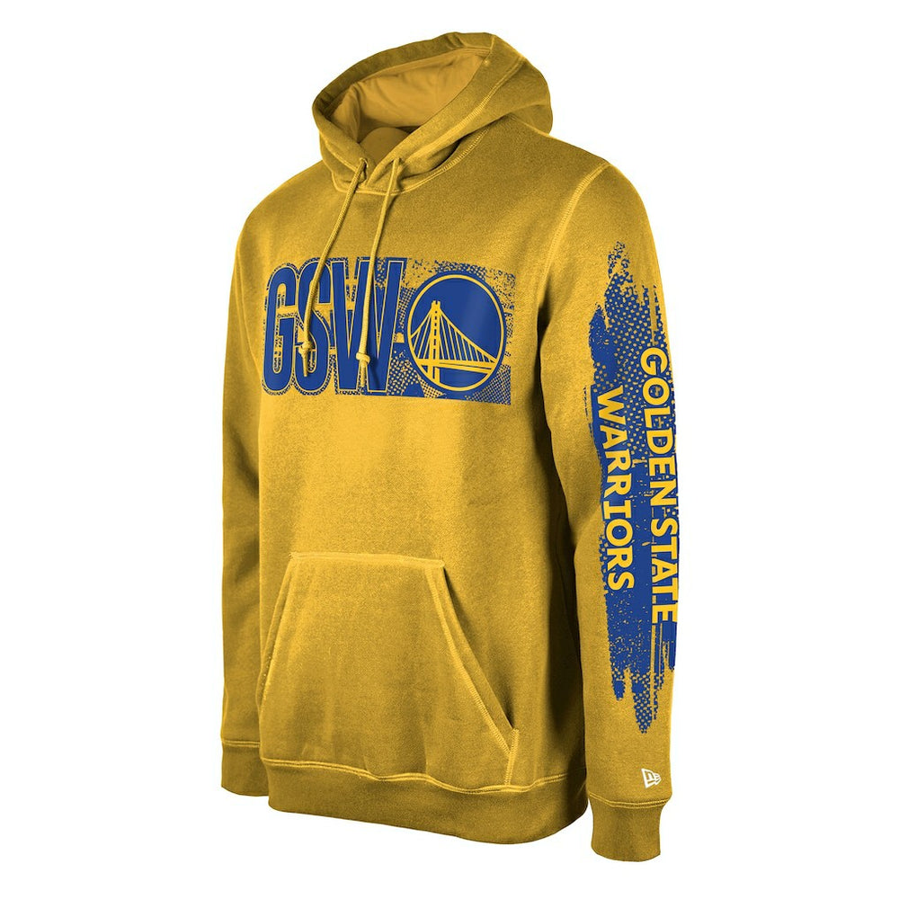 Golden State Warriors Tip-Off Collection Pullover Hoodie sale - Gold | New Era on sale