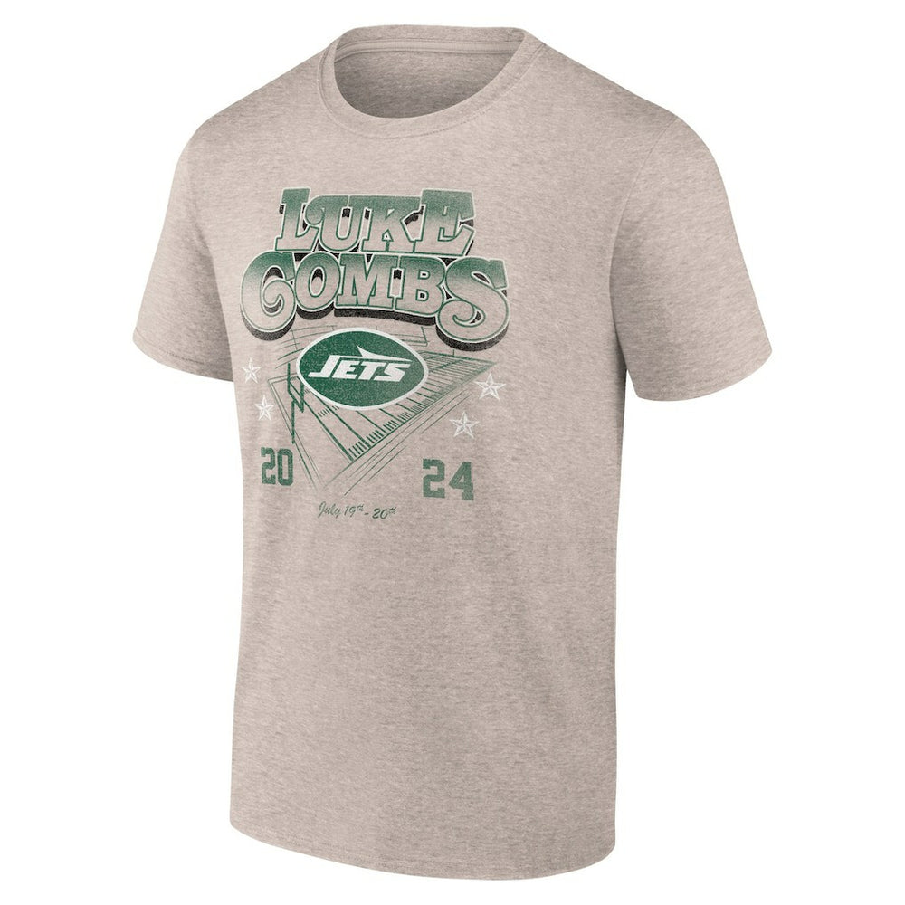 NFL New York Jets Luke Combs x  Growin' Up and Gettin' Old Tour T-Shirt
