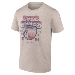 NFL New York Giants Luke Combs x  Growin' Up and Gettin' Old Tour T-Shirt