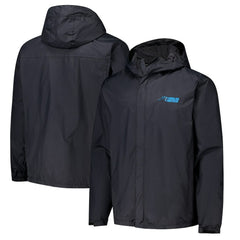 NFL Carolina Panthers Dunbrooke Tropic Waterproof Packable Full-Zip Hoodie Jacket