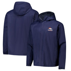 NFL Denver Broncos Dunbrooke Tropic Waterproof Packable Full-Zip Hoodie Jacket