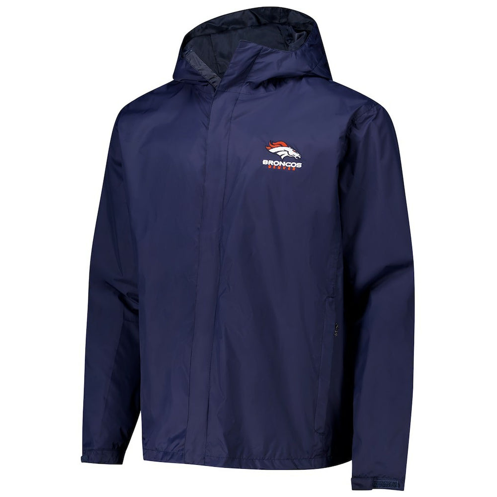 NFL Denver Broncos Dunbrooke Tropic Waterproof Packable Full-Zip Hoodie Jacket