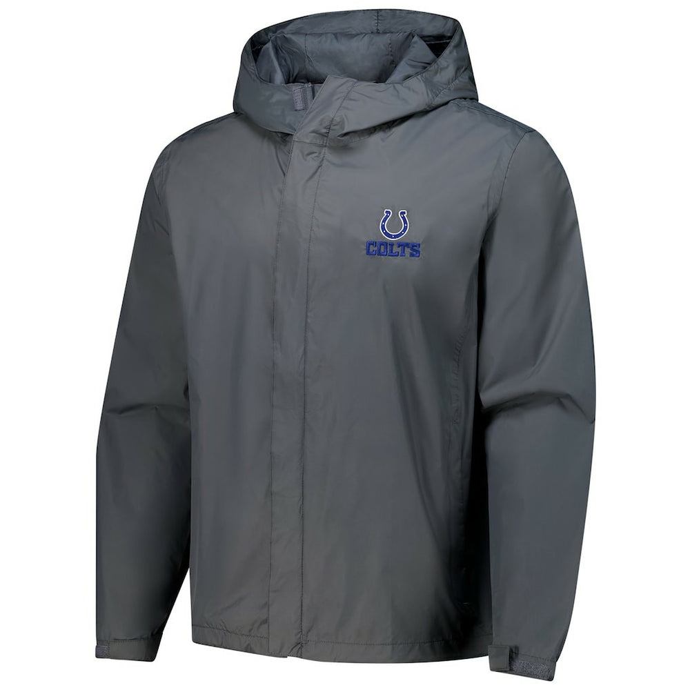 NFL Indianapolis Colts Dunbrooke Tropic Waterproof Packable Full-Zip Hoodie Jacket