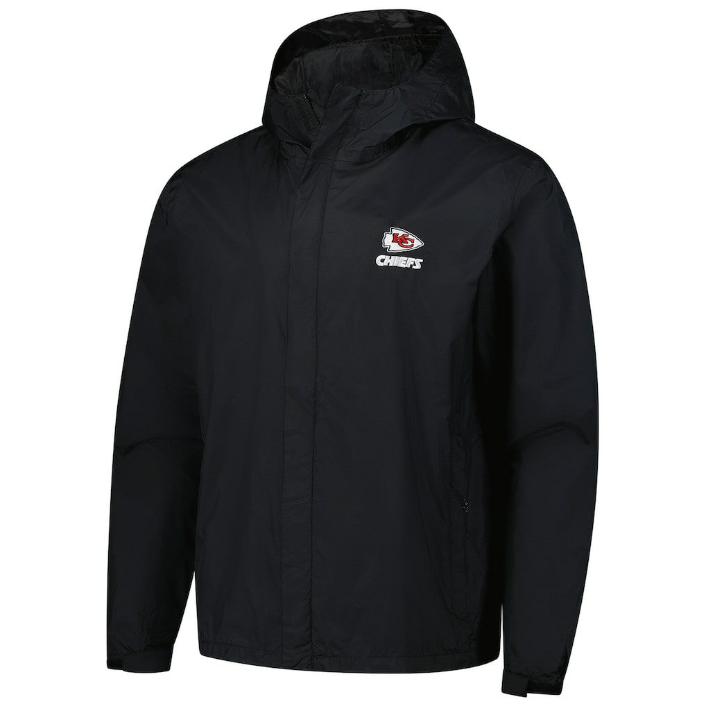 NFL Kansas City Chiefs Dunbrooke Tropic Waterproof Packable Full-Zip Hoodie Jacket