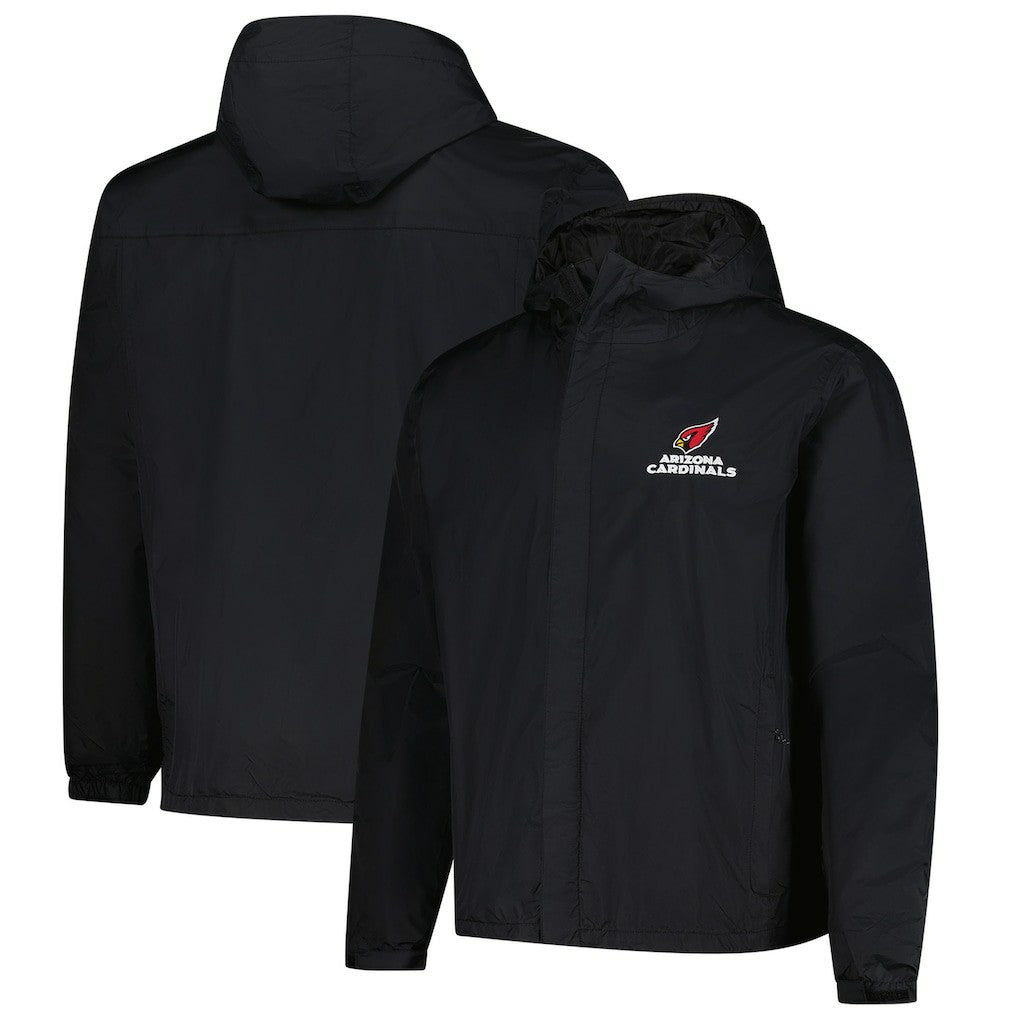 NFL Arizona Cardinals Dunbrooke Tropic Waterproof Packable Full-Zip Hoodie Jacket