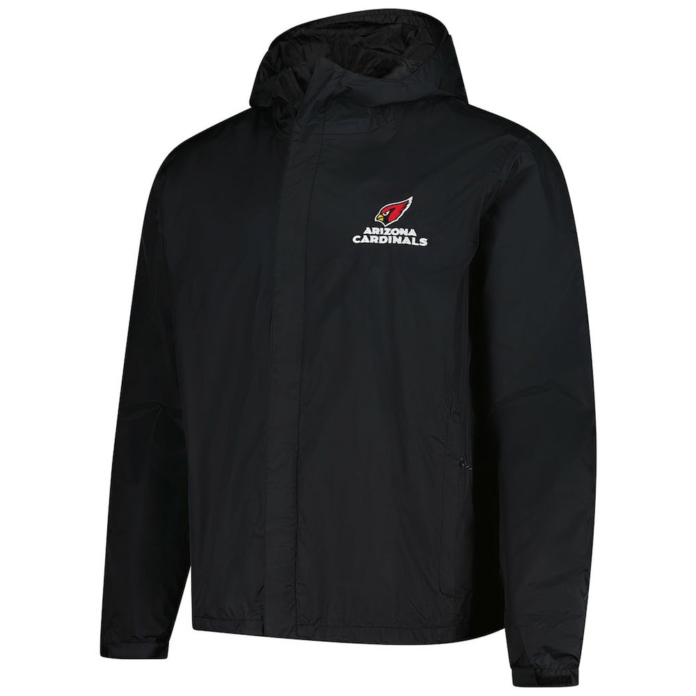NFL Arizona Cardinals Dunbrooke Tropic Waterproof Packable Full-Zip Hoodie Jacket