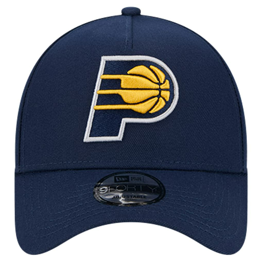 Indiana Pacers A-Frame 9FORTY Adjustable Hat - Navy | New Era shop