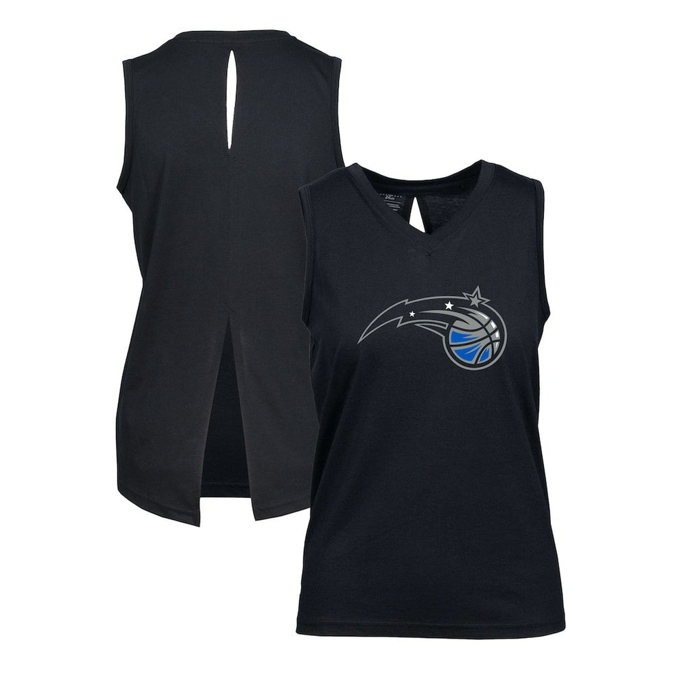 Orlando Magic Levelwear Women's Paisley Core V-Neck Tank Top - Black cheap