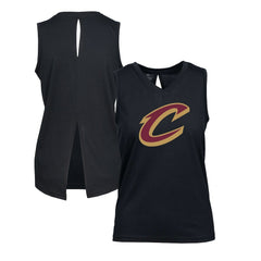 Cleveland Cavaliers Levelwear Women's Paisley Core V-Neck Tank Top sale - Black on sale