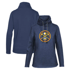 Denver Nuggets Levelwear Women's Loop Core Funnel Neck Pullover Sweatshirt sale - Navy discount
