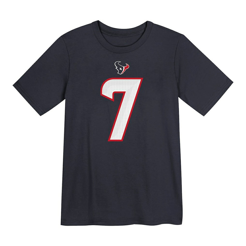 NFL Houston Texans C.J. Stroud  Preschool Player Name & Number T-Shirt