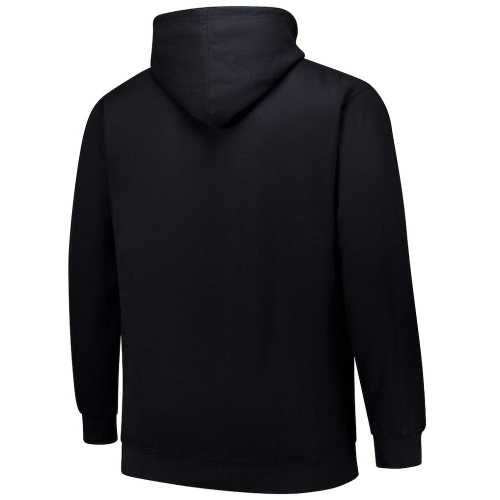 Texas Rangers   Stack Fleece Pullover Hoodie - Black