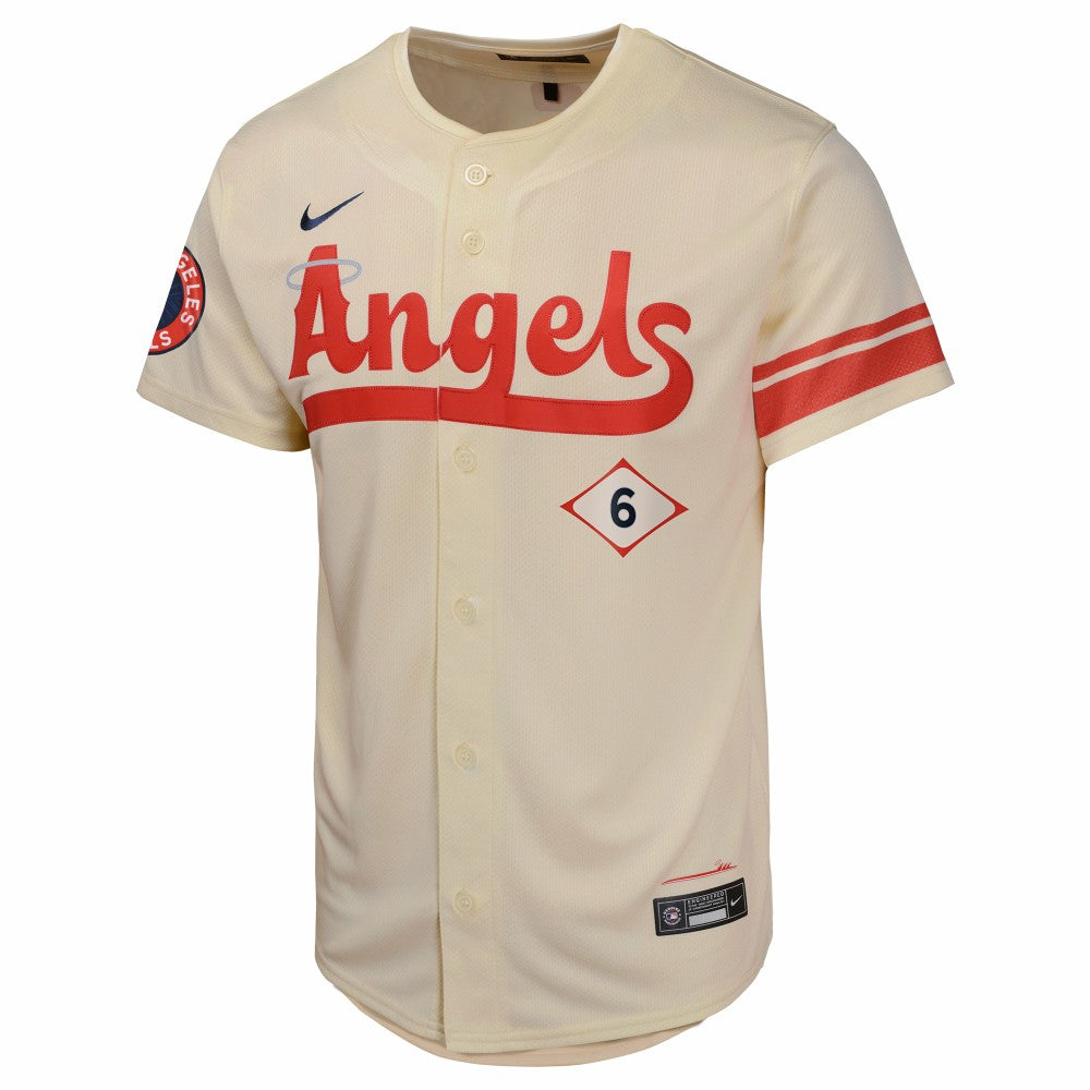 Anthony Rendon Los Angeles Angels Youth City Connect Limited Player Jersey - Cream | Nike