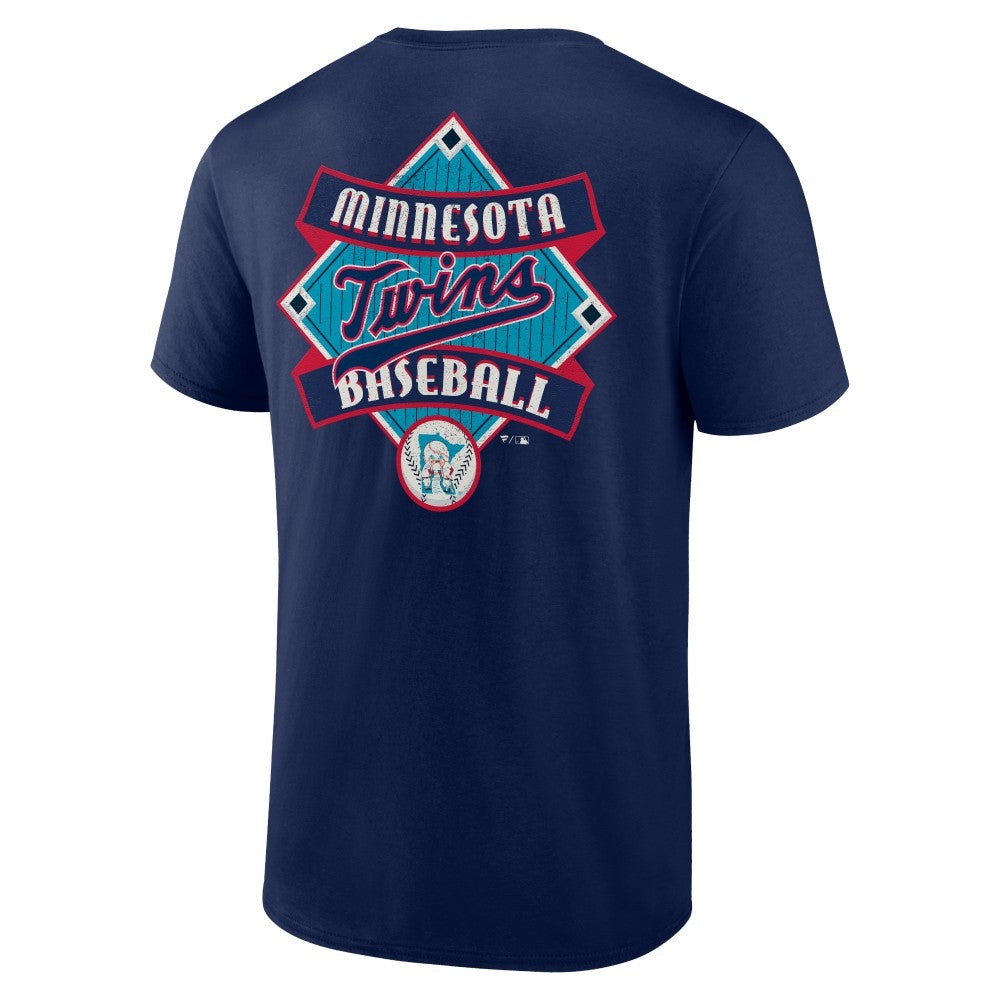 Minnesota Twins Cooperstown Collection Field Play T-Shirt - Navy