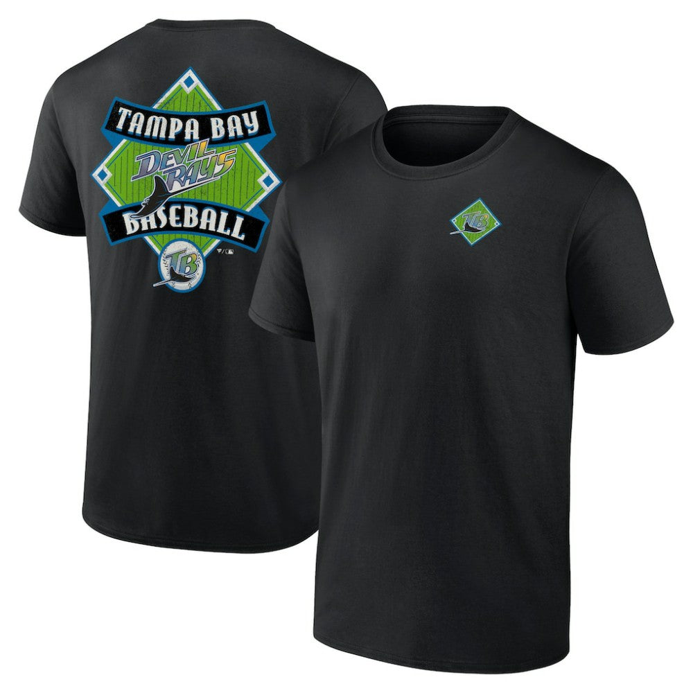 Tampa Bay Rays Cooperstown Collection Field Play T-Shirt - Black